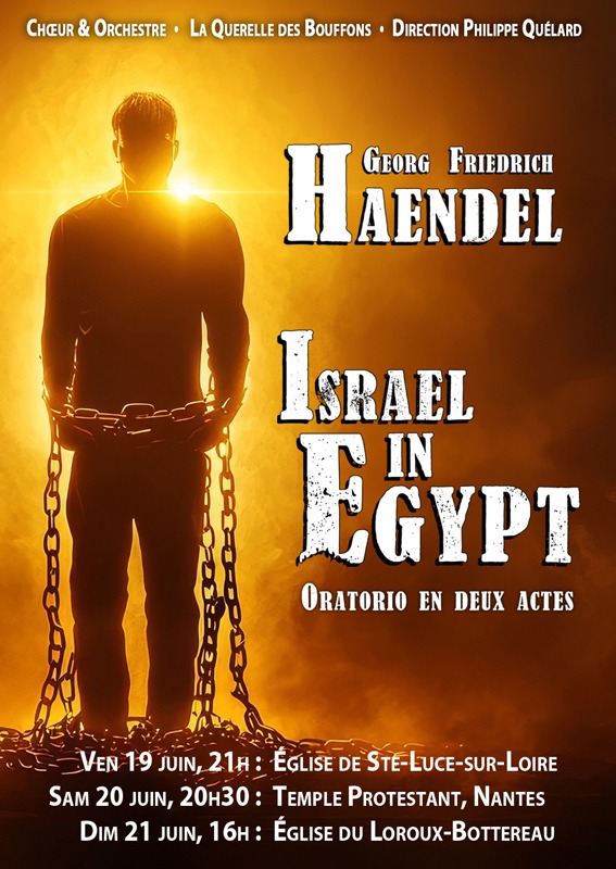 Affiche du programme Israel in Egypt